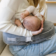 Load image into Gallery viewer, My Brest Friend Breastfeeding Pillow Deluxe - Evening Grey
