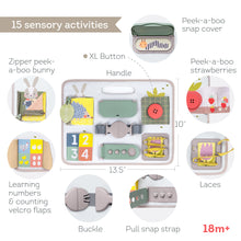 Load image into Gallery viewer, Taf Toys Activity Buckles Board