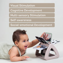 Load image into Gallery viewer, Taf Toys Black & White Spinning Book #13385