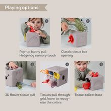 Load image into Gallery viewer, Taf Toys Pop up Tissue Box 12M+