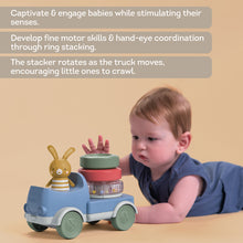 Load image into Gallery viewer, Taf Toys Bunny Stacker Truck 6M+