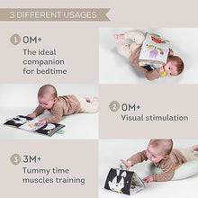 Load image into Gallery viewer, Taf Toys Tummy-time Crinkle Book & Cushion *Kraft Packaging*