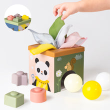 Load image into Gallery viewer, Taf Toys Play & Discover Cube 12M+