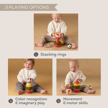 Load image into Gallery viewer, Taf Toys Stack a Panda 9M+