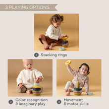 Load image into Gallery viewer, Taf Toys Stack a Bear 9M+