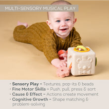Load image into Gallery viewer, Taf Toys Peek & Play Silicone Cube