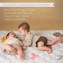 Load image into Gallery viewer, Taf Toys Fantasy Bloom Quilted Play Mat