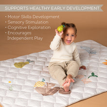 Load image into Gallery viewer, Taf Toys Fantasy Bloom Quilted Play Mat