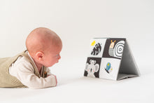 Load image into Gallery viewer, Taf Toys Tummy-time Mirror Book