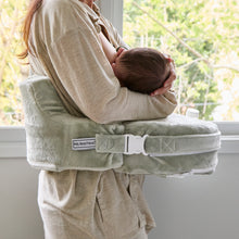 Load image into Gallery viewer, My Brest Friend Breastfeeding Pillow Super Deluxe - Platinum Sage