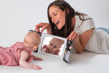Load image into Gallery viewer, Taf Toys Tummy-time Mirror Book