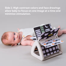Load image into Gallery viewer, Taf Toys Tummy-time spinning book - 0M+