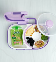 Load image into Gallery viewer, GoBe Lunch Box - Grape Purple