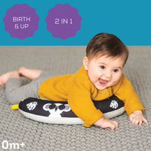 Load image into Gallery viewer, Taf Toys 2 in 1 Tummy Time Pillow