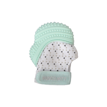 Load image into Gallery viewer, Malarkey Kids Munch Mitt Teething Mitten Mint Green
