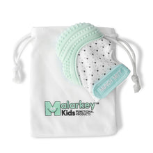 Load image into Gallery viewer, Malarkey Kids Munch Mitt Teething Mitten Mint Green