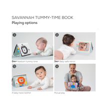 Load image into Gallery viewer, Taf Toys Savannah Tummy-time Book