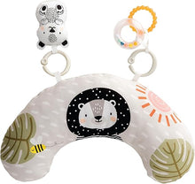 Load image into Gallery viewer, TAF TOYS Ergonomic *Plain Packaged* Tummy Time Pillow
