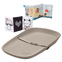 Load image into Gallery viewer, Taf Toys Sensory Tales Changing Mat &amp; Crinkle Book (New Product - Stock Available: Oct 2025)
