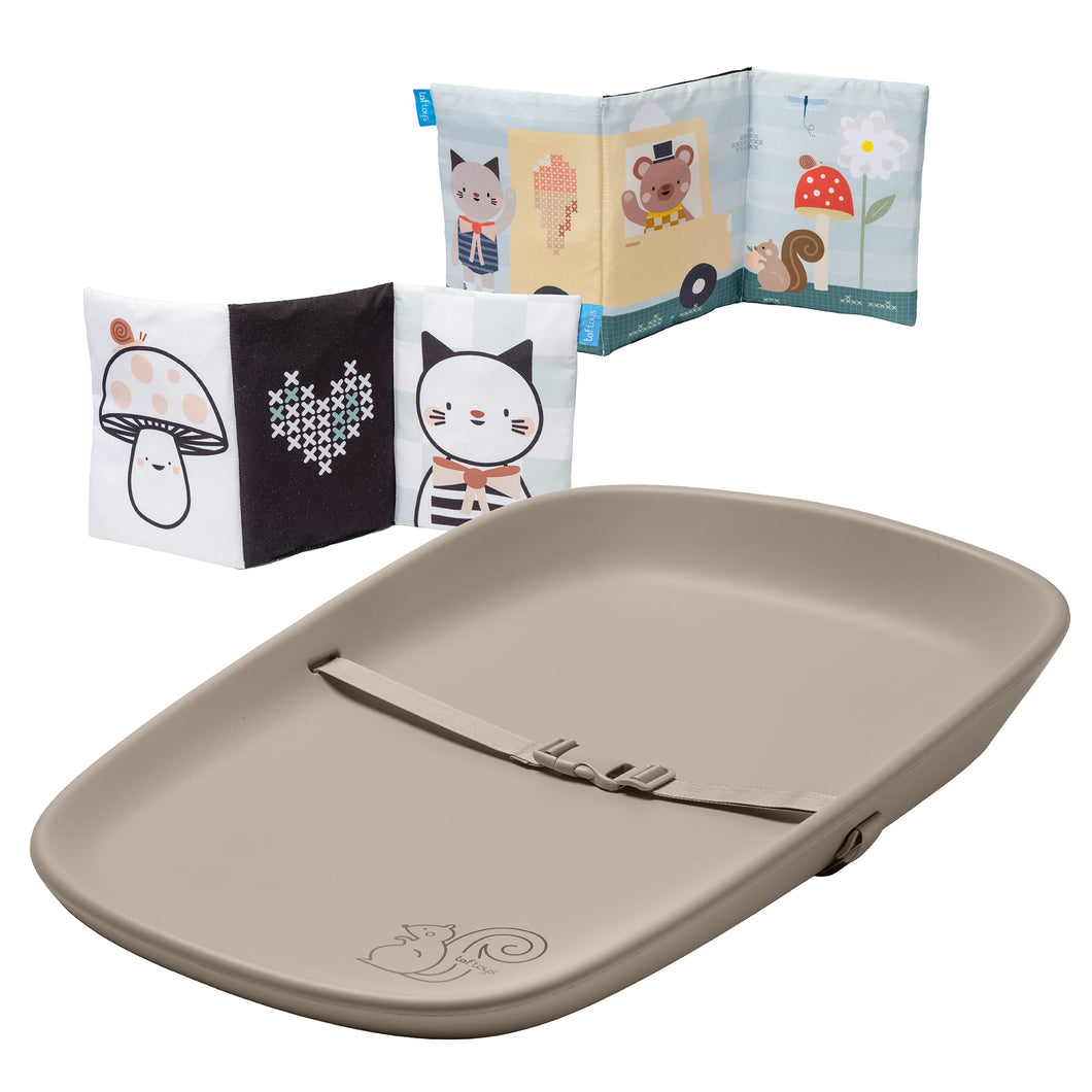 Taf Toys Sensory Tales Changing Mat & Crinkle Book (New Product - Stock Available: Oct 2025)