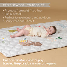 Load image into Gallery viewer, Taf Toys Fantasy Bloom Quilted Play Mat

