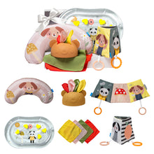 Load image into Gallery viewer, Taf Toys Tummy Time Activity Kit | Sensory Play &amp; Development Set for Babies
