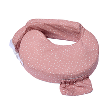 Load image into Gallery viewer, My Brest Friend Original Breastfeeding Pillow - Dusty Rose Geo - PRE-ORDER Despatch 20/5/25
