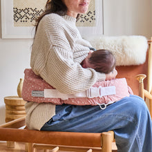 Load image into Gallery viewer, My Brest Friend Original Breastfeeding Pillow - Dusty Rose Geo - PRE-ORDER Despatch 20/5/25
