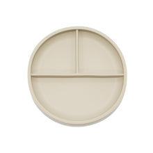 Load image into Gallery viewer, Playette Silicone Divided Plate - Sand
