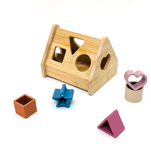 Load image into Gallery viewer, Silicone &amp; Bamboo Play Set
