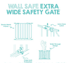 Load image into Gallery viewer, Regalo Extra Wide Safety Gate
