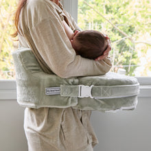 Load image into Gallery viewer, My Brest Friend Breastfeeding Pillow Super Deluxe - Platinum Sage
