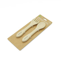 Load image into Gallery viewer, Playette Silicone Spoon and Fork Set
