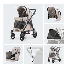 Load image into Gallery viewer, Familidoo Q1 2.0 Wagon Stroller - Ash Rose
