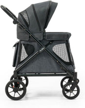Load image into Gallery viewer, Familidoo Q1 2.0 Wagon Stroller - Charcoal Grey
