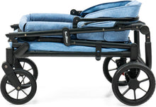 Load image into Gallery viewer, Familidoo Q1 2.0 Wagon Stroller - Denim Blue
