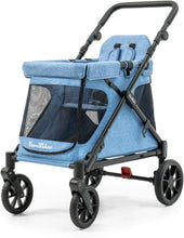 Load image into Gallery viewer, Familidoo Q1 2.0 Wagon Stroller - Denim Blue
