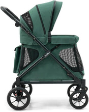 Load image into Gallery viewer, Familidoo Q1 2.0 Wagon Stroller - Emerald Green
