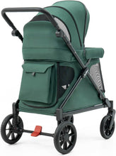 Load image into Gallery viewer, Familidoo Q1 2.0 Wagon Stroller - Emerald Green
