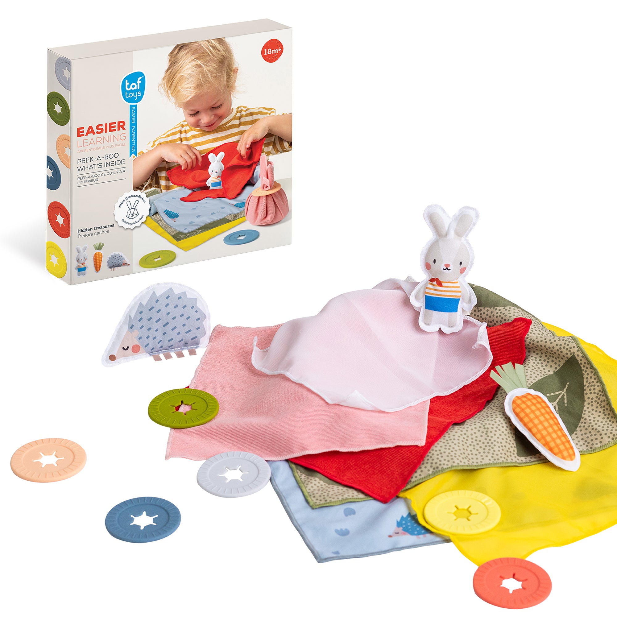 Puzzle magnétique Peek-A-Boo TAF TOYS