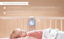 Load image into Gallery viewer, Taf Toys Bunny soother &amp; swaddle 0m+
