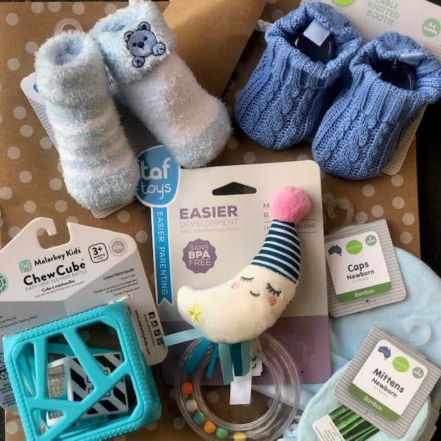 Newborn Arrival Gift Hamper - Blues