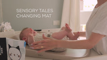 Load and play video in Gallery viewer, Taf Toys Sensory Tales Changing Mat &amp; Crinkle Book (New Product - Stock Available: Oct 2025)
