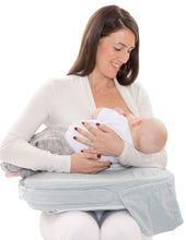 Load image into Gallery viewer, My Brest Friend Breastfeeding Pillow Deluxe - Sky Blue
