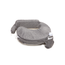 Load image into Gallery viewer, My Brest Friend Breastfeeding Pillow Deluxe - Evening Grey

