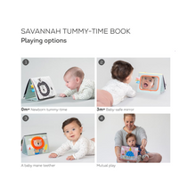 Load image into Gallery viewer, TAF - Savannah Tummy-time Book
