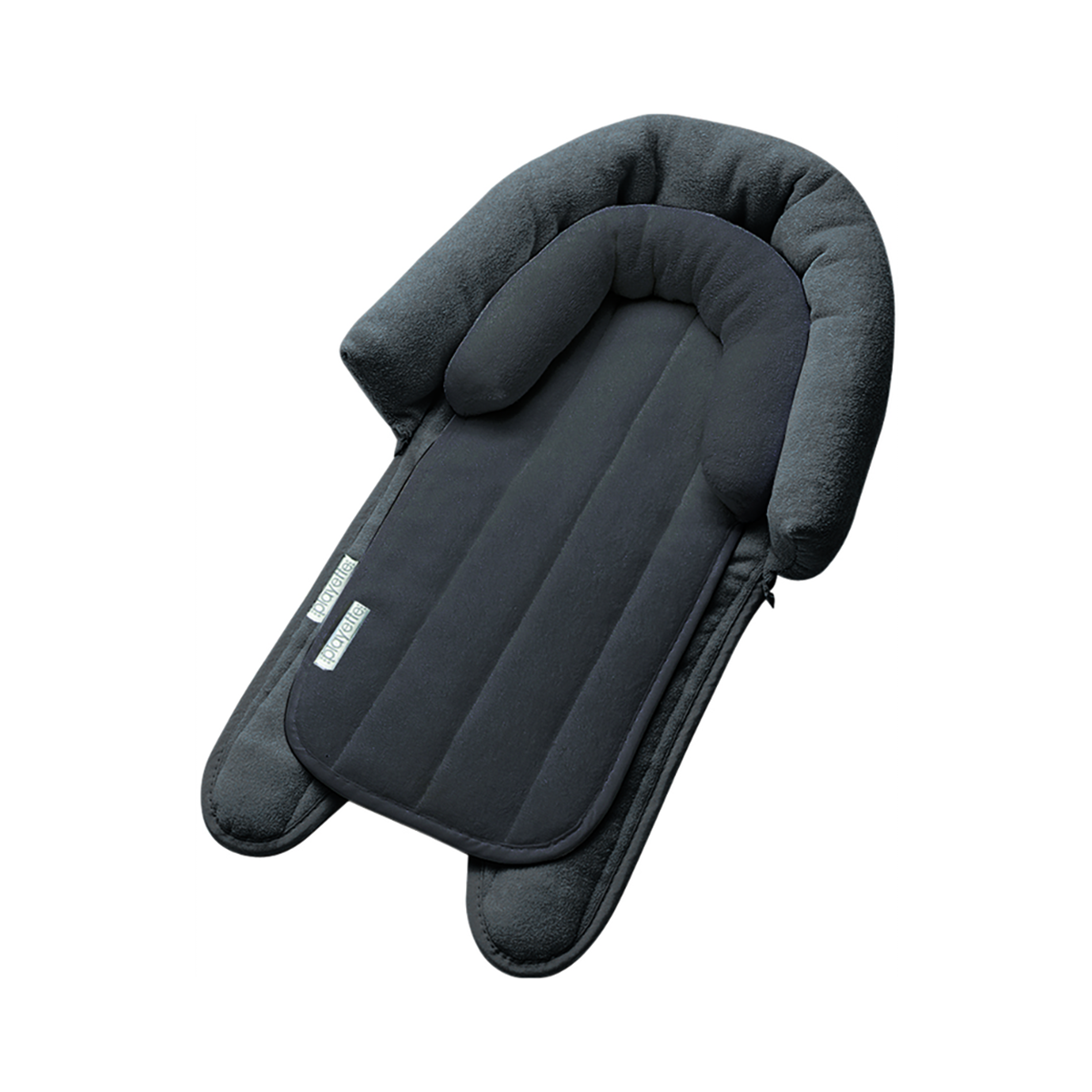 Black infant outlet head support